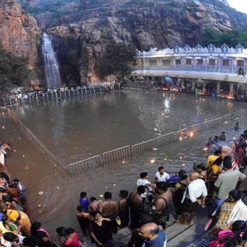 Kapila Theertham waterfall temple in Tirupati